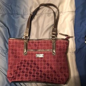 Nine West Burgundy handbag